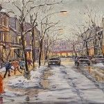 VENDU: Soir d’hiver