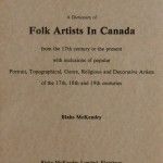Dictionary of folk artists in Canada