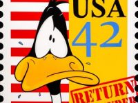 VENDU:  Daffy Duck (return to sender)