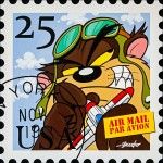 VENDU: Tasmanian Devil Air Mail