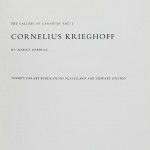 The gallery of canadian art 1 : Cornelius Krieghoff