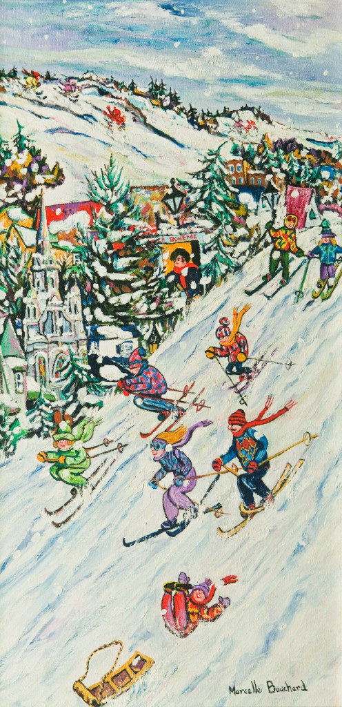 Le ski à St-Sauveur